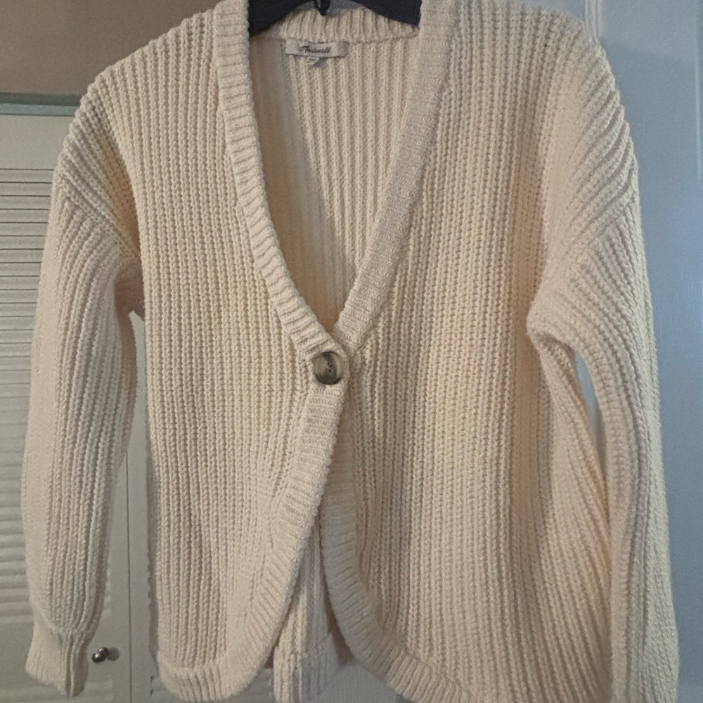 MADEWELL CREAM COLOR SWEATER. - Picture 2 of 5